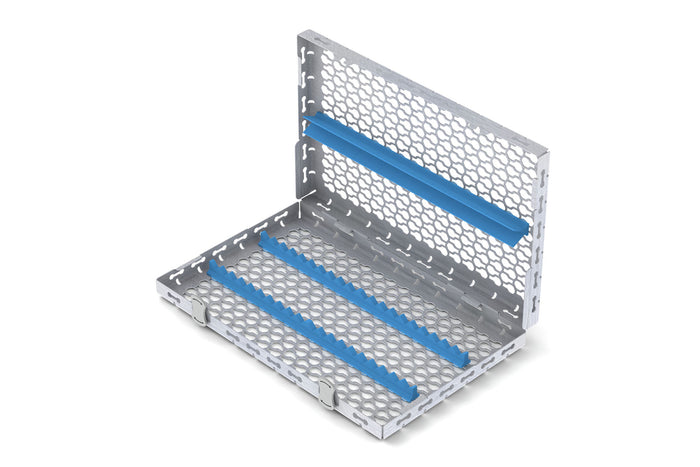 Galaxy letvægts stål washtray til 20 instrumenter,  28 x 18 x 3,4 cm