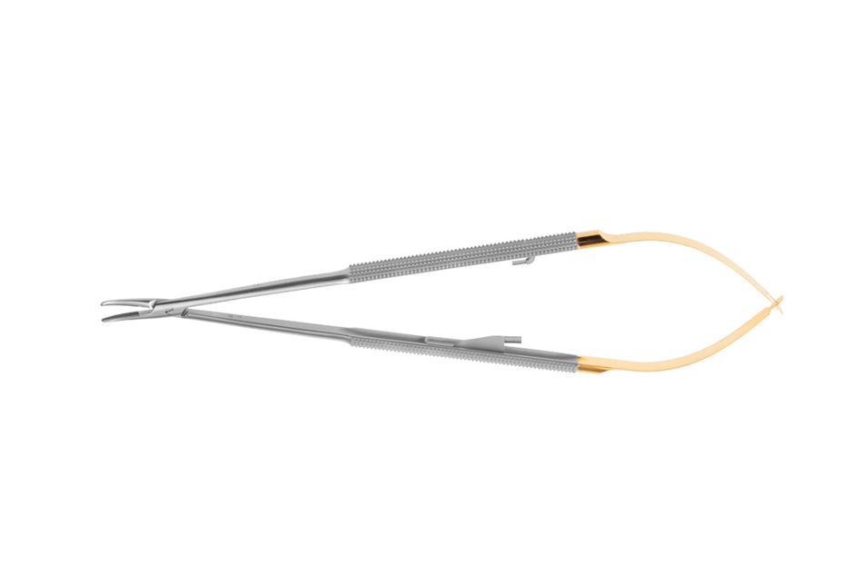 Mikro nåleholder Castroviejo 18 cm buet HM