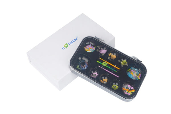 Sections matricer sortiment, inkl. fremragende tang