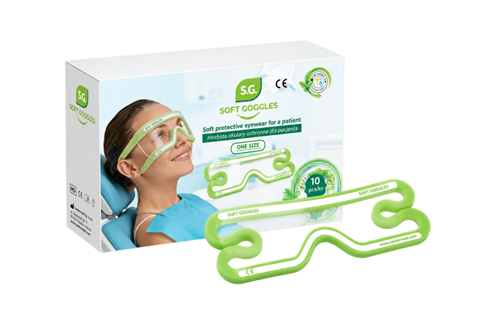 Soft Goggles, beskyttelsebriller til patienten