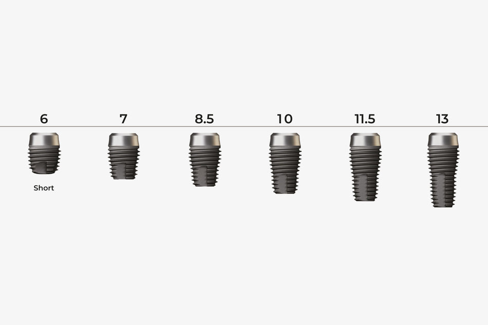 SSIII SA 7.0 mm Hex 1.2 Wide