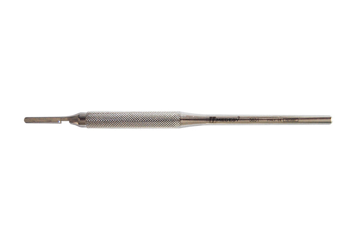 Skalpelskaft fingergreb