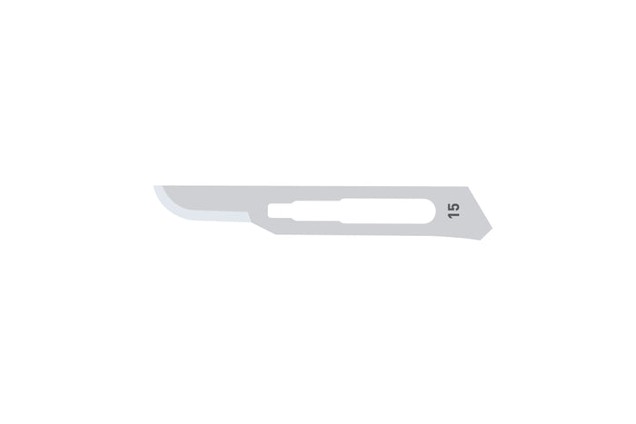 Skalpelblade nr. 15, pakning med 100 stk.