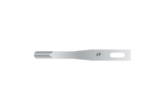 Mikro skalpelblade nr. 69, pakning med 25 stk