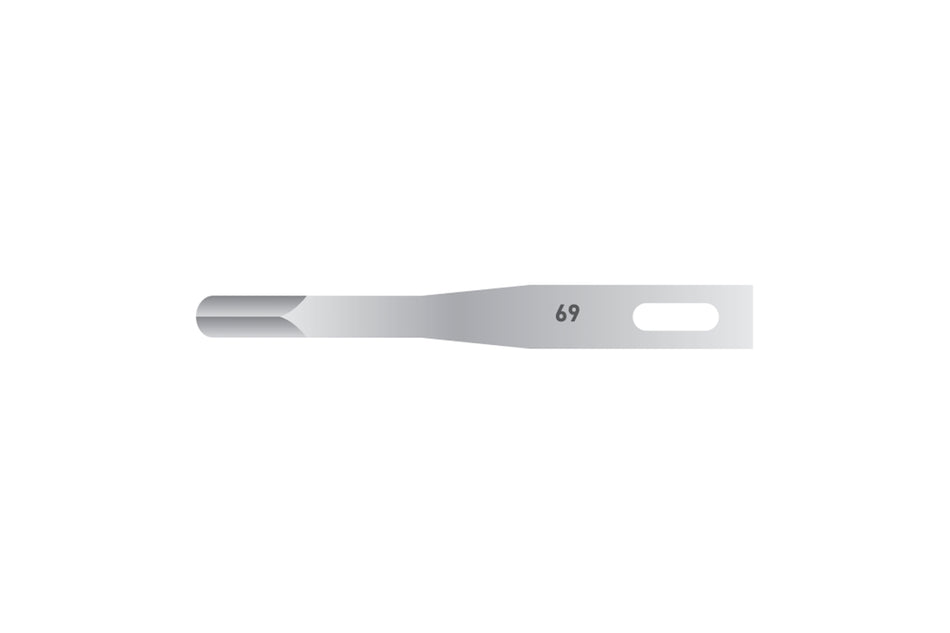 Mikro skalpelblade nr. 69, pakning med 25 stk.