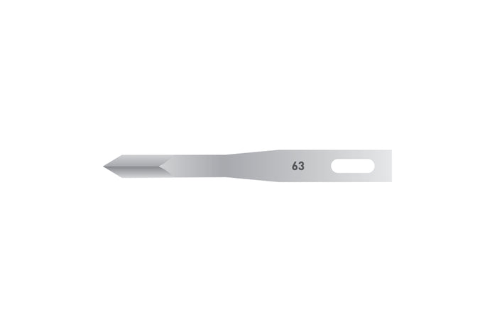 Mikro skalpelblade nr. 63, pakning med 25 stk