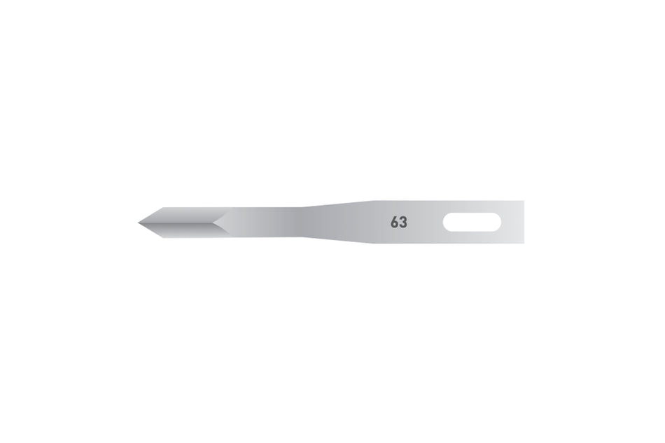 Mikro skalpelblade nr. 63, pakning med 25 stk.
