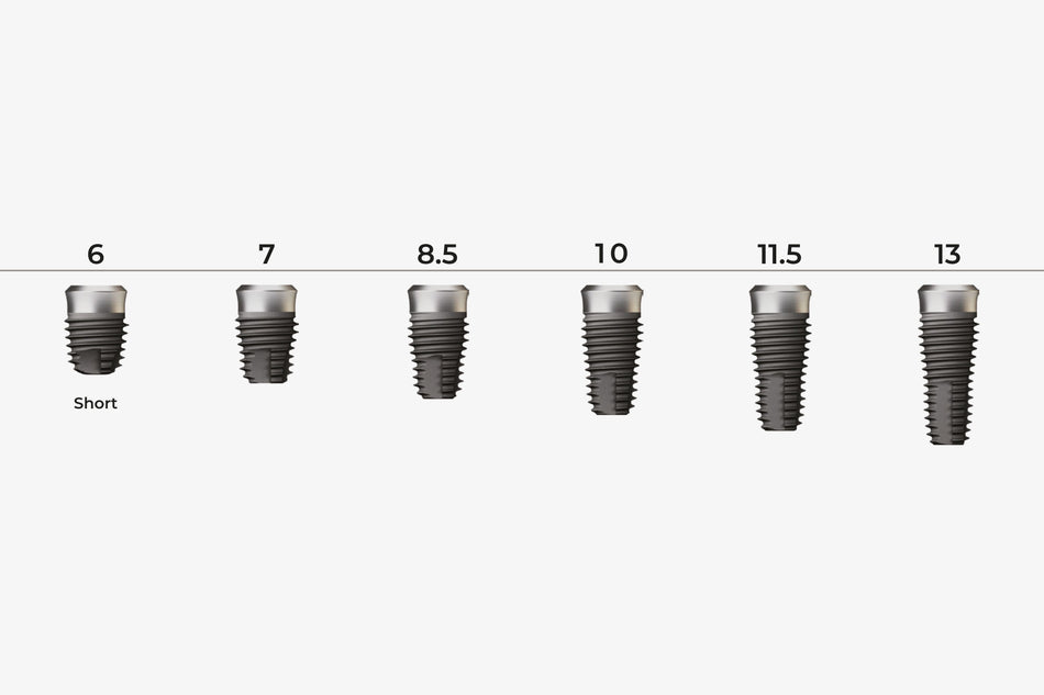 SSIII SA 6.0 mm Hex 1.2 Wide