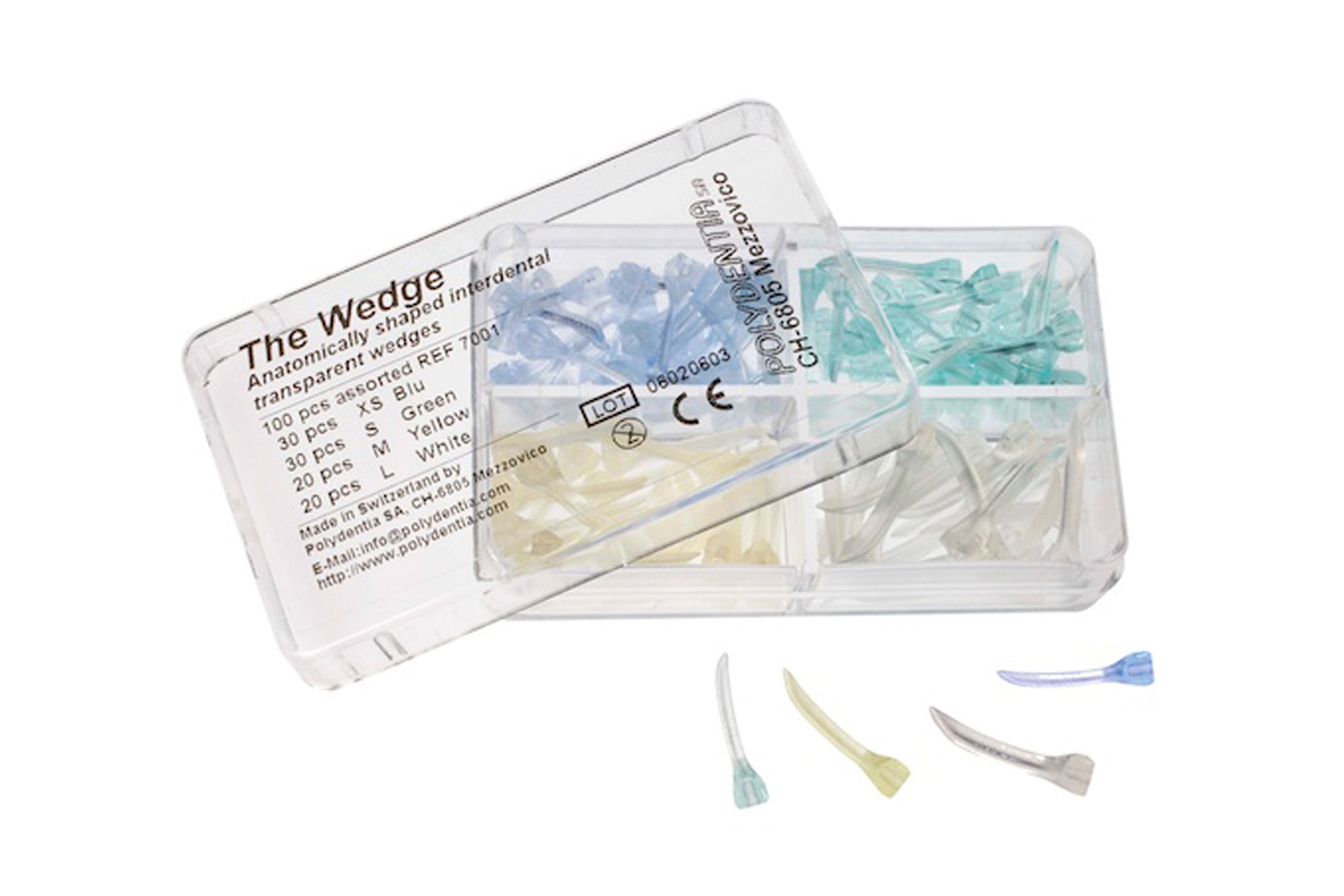The Wedge sortiment, pakning med 4 x 25 stk – Weesgaard Dental.dk