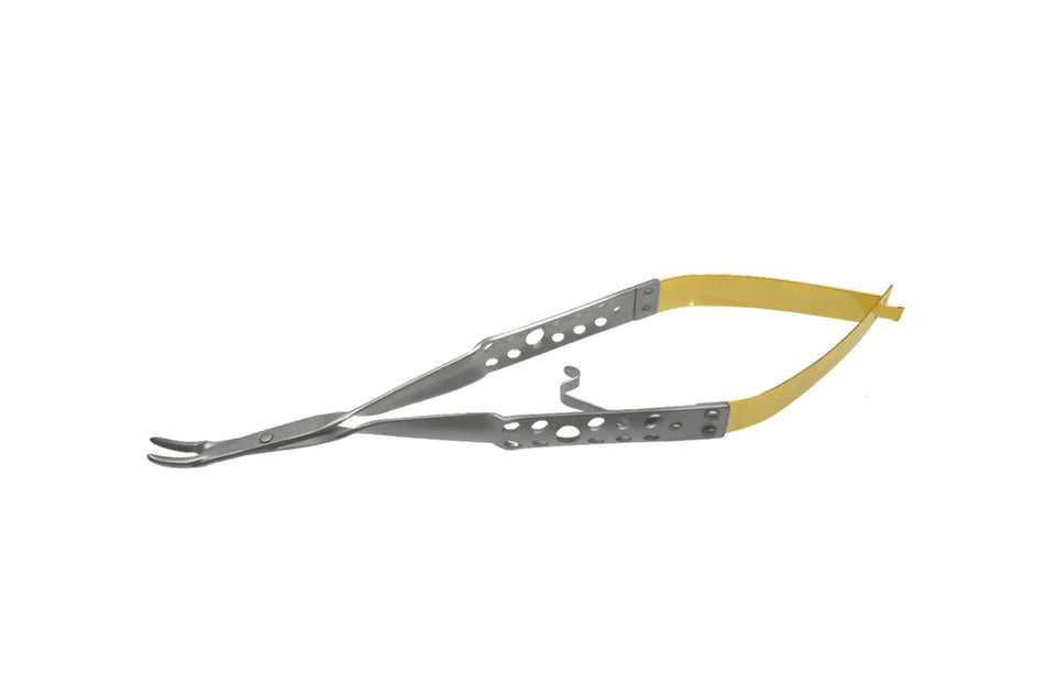 Mikro nåleholder Barraquer 18 cm lige Thumlok og TC kæber