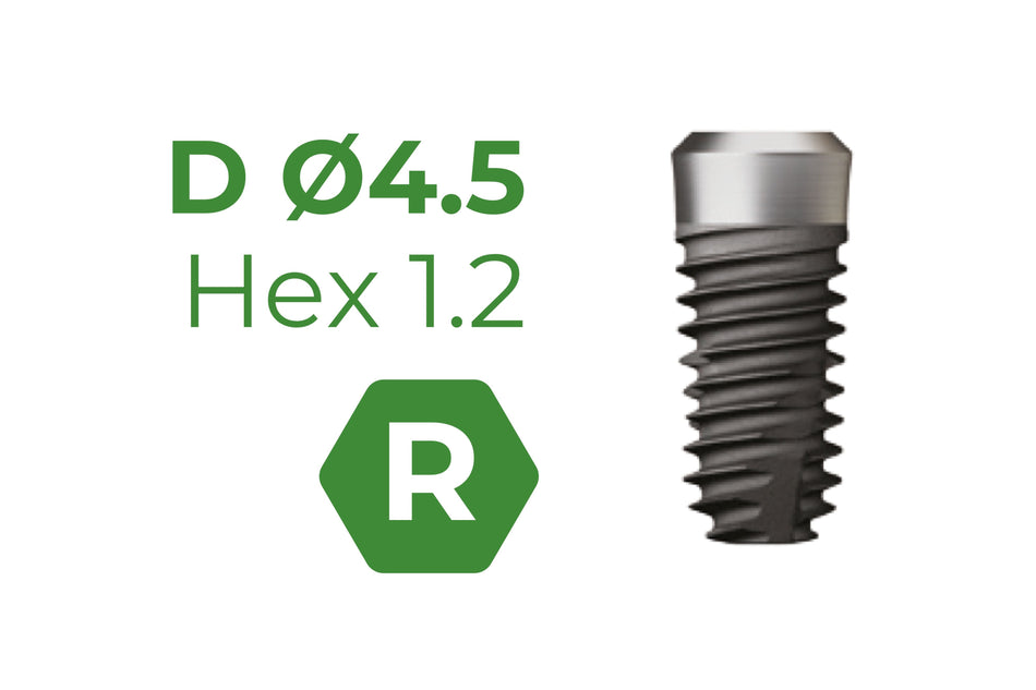 SSIII SA 4.5 mm Hex 1.2 Regular