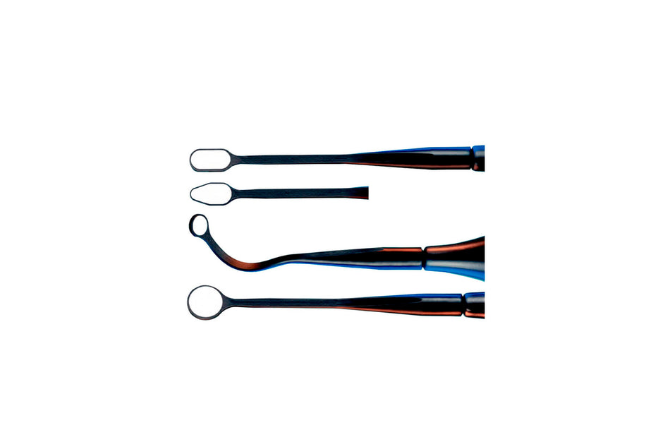 Mikrospejl Microflex Rhodium, pakning med 1 stk.
