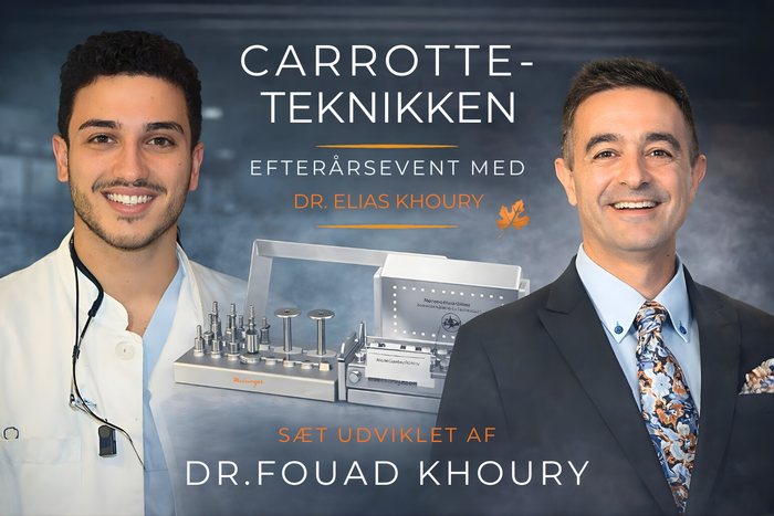 Nyhed: Carotta Technique, Dr. Elias Khoury, 3th October 2026, Copenhagen