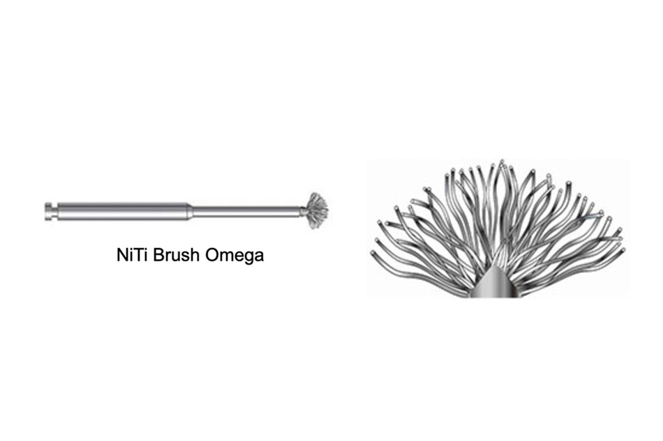 Titanium børste Omega, pakning med 4 stk