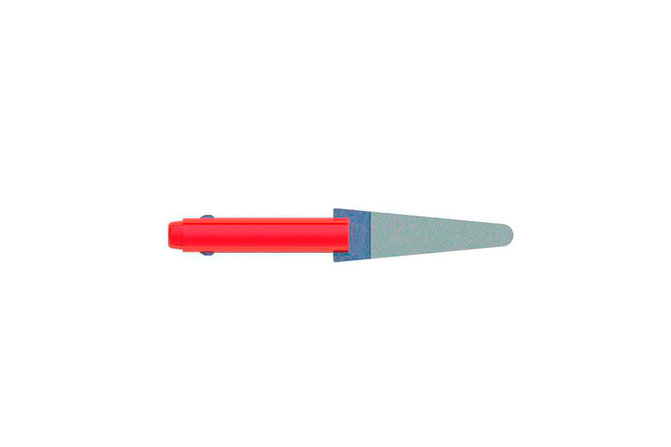 Rød - 150 Micron/Spatelformet 2 stk.