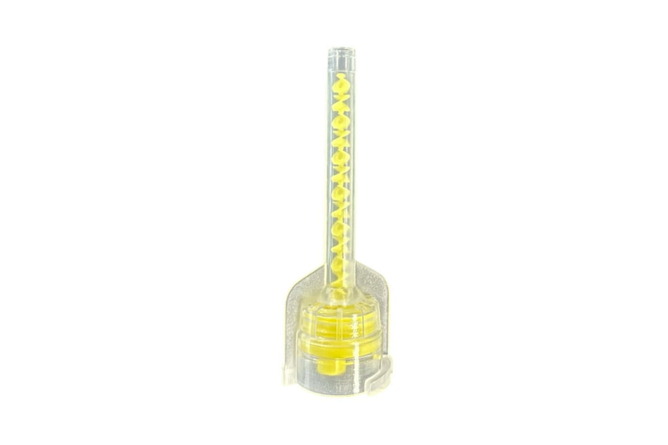 Gule blandespidser til 1:1 50 ml. patroner, pakning med 50 stk.
