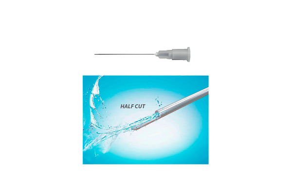 Skyllekanyler halfcut 27G, pakning med 25 stk. - UDSALG