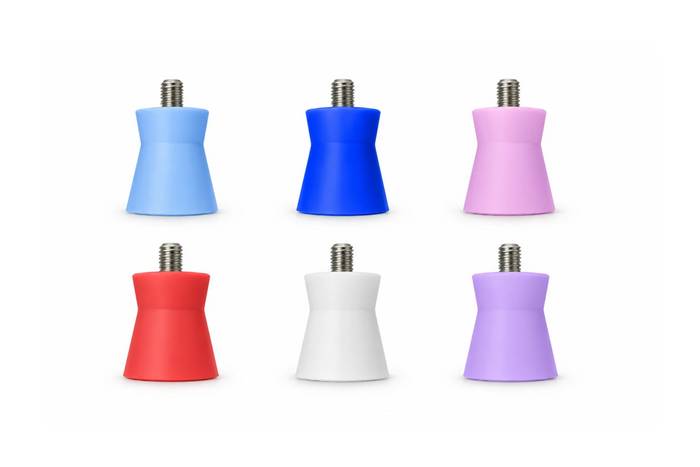 KOMFORT Pudsekopper – 6 lameller Skru-i - Firm