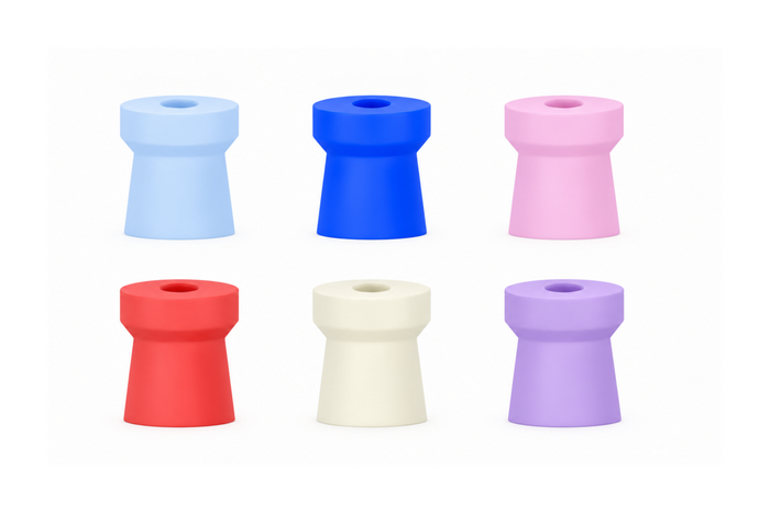 KOMFORT Pudsekopper – 6 lameller Snap on - Firm