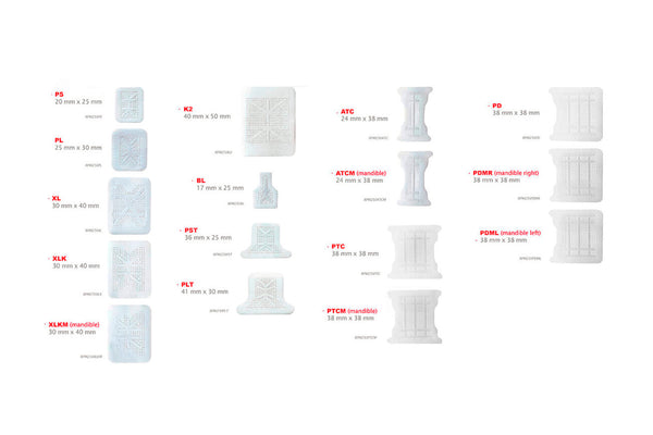 Cytoplast RPM titanium forstærket membran, pakning med 1 stk.