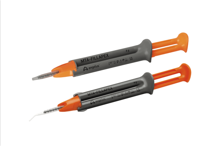 MTA Fillapex, biokeramisk sealer tilsat 15 % MTA