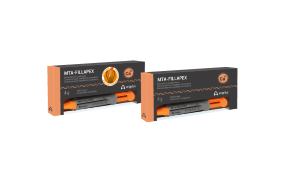 MTA Fillapex, biokeramisk sealer tilsat 15% MTA