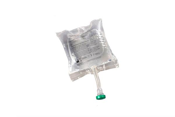 Vareprøve, Skyllevand natriumklorid, 250 ml poser