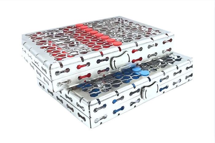 Galaxy washtray til 8 instrumenter, 17x13x3,4 cm (passer i Easy-Steri 18x14 cm)