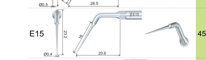 Ultralyds Spids E15 for Endo