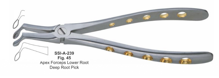 KOMFORT ekstraktionstang / Apex Lower Root  / Fig. 45