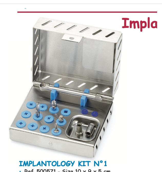 KOMFORT Implantologi kassette 1