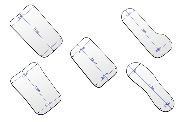 Fotospejle med titanium belagt overflade