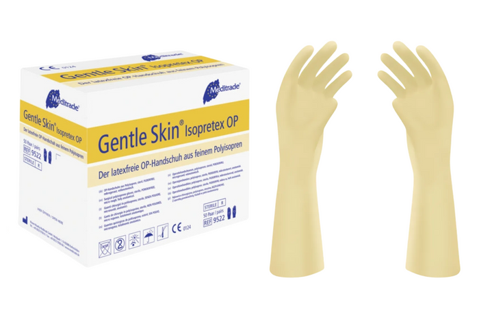 Isopretex Gentle skin, handsker pakning med 50 par