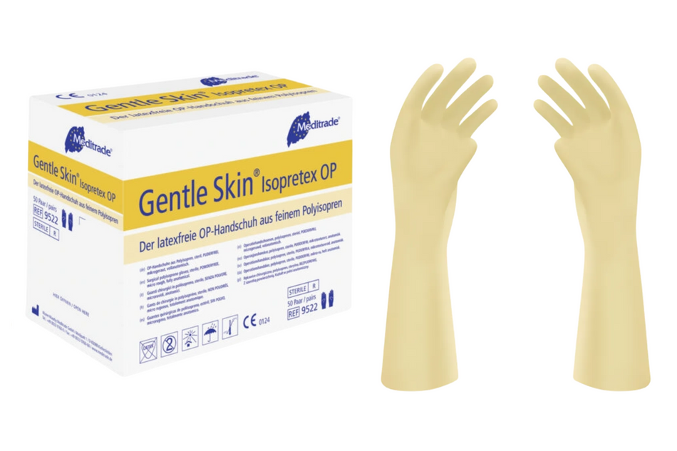 Isopretex Gentle skin, handsker pakning med 50 par