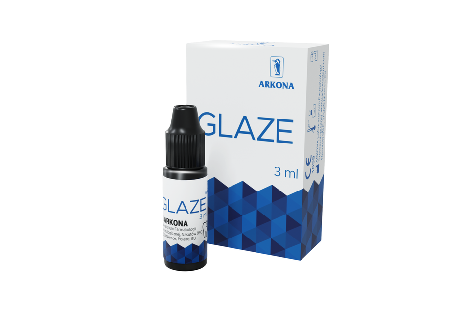 Glaze, lyshærdende overflade finishing, 3 ml