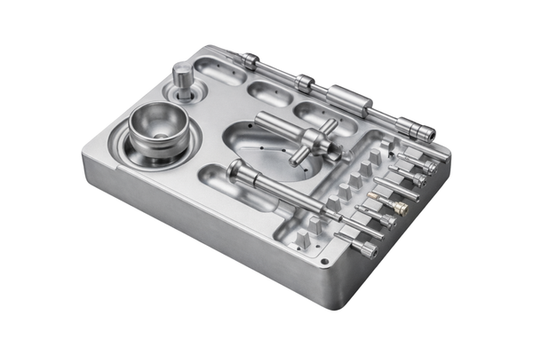 Tynde adskilbar trepanbor til vinkelstykke