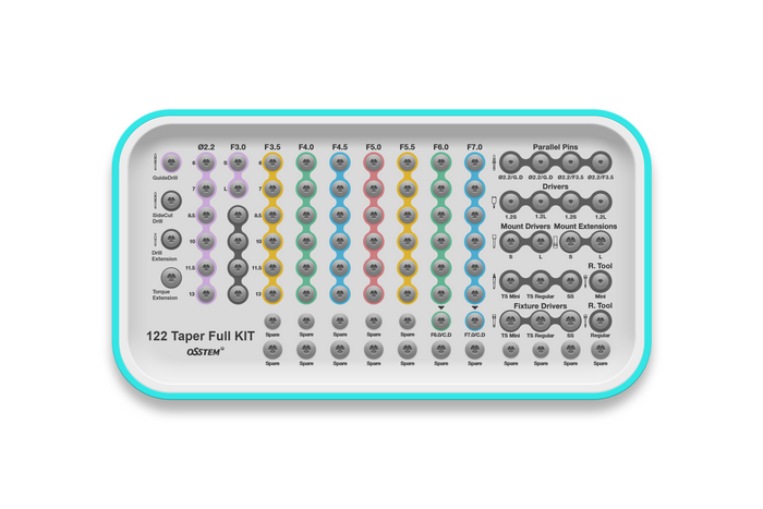 122 taper full kit
