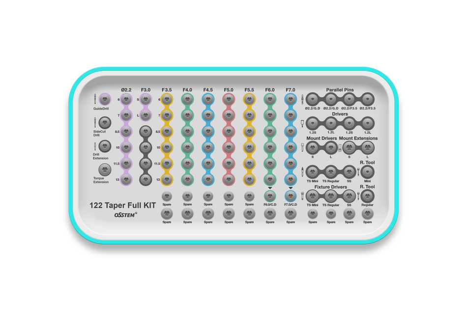 122 taper full kit