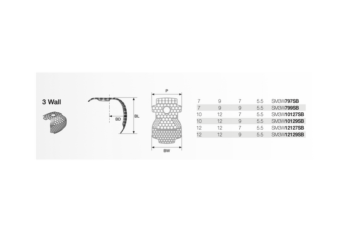 OssBuilder OB2, lateral Builder - 3 Wall