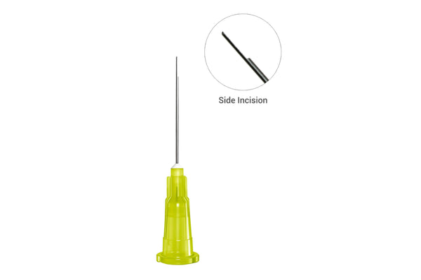 Skyllekanyler (endo) halfcut 30G, pakning med 100 stk