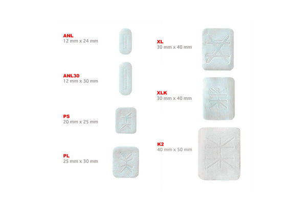 Cytoplast PTFE Titanium forstærket rektangulær membran, pakning med 1 stk.