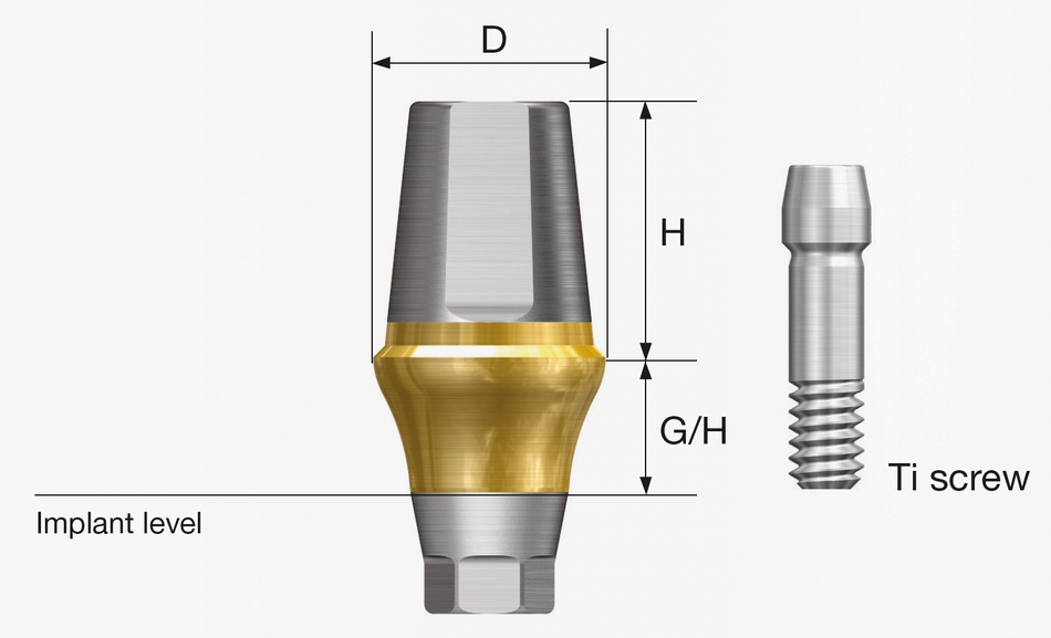 Transfer abutment 7 mm regular