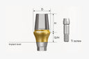 Transfer abutment 4 mm Mini