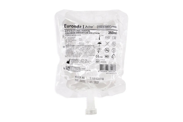 Weesgaard Skyllevand natriumklorid, 20 x 250 ml poser - Nyhed