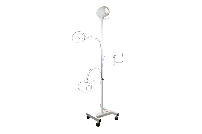 DARAY X4 Fleksibel mobil LED-undersøgelseslampe