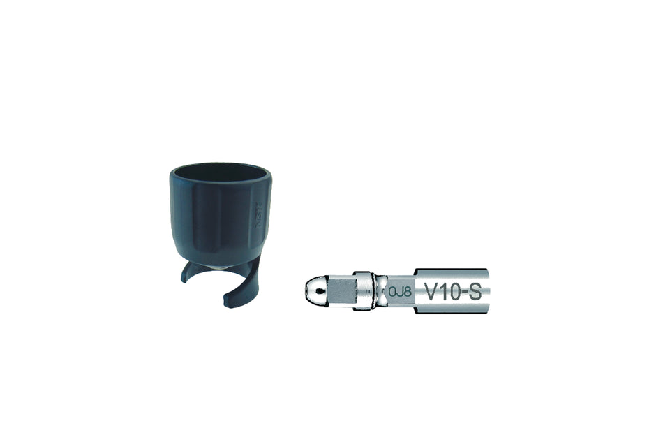 Adapter til plastspidser med nøgle