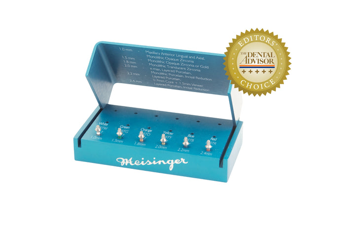 Occlusal reduktionssæt 8 grader tapered