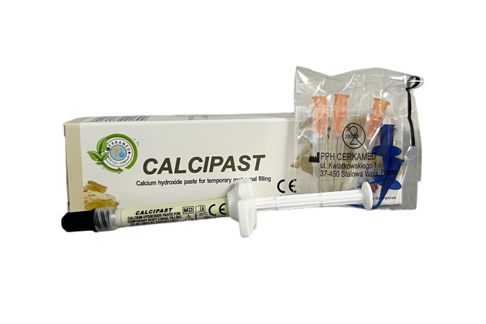 Calcipast, 30 % calciumhydroxide med hydroxyapatite